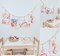 2PCS Hanging Photo Display Wall Decor, Boho Wooden Bead Garland Photo